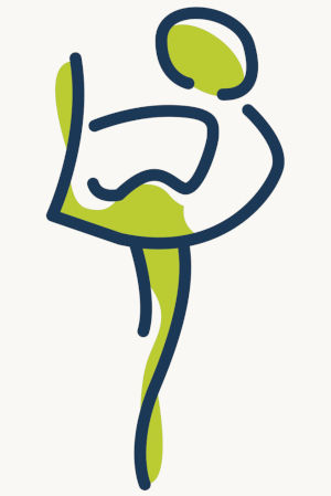 Yoga posture debout